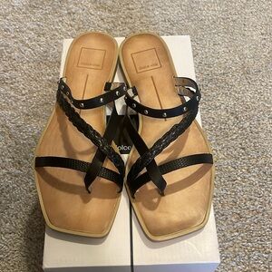 Black dolce vita sandal